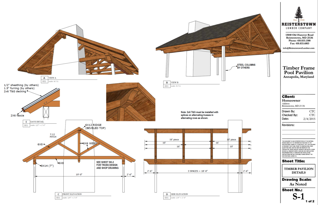 Heavy Timber Design Fabrication